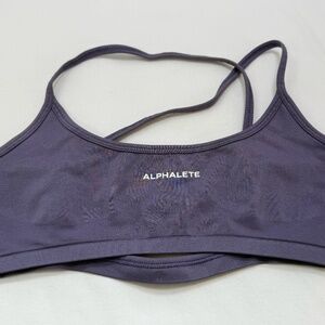 Alphalete Amplify Open Back Bra - Dusty Lavender - S